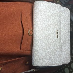 DKNY medium flap cross body purse